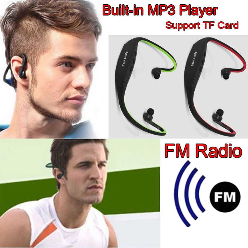 

Earphones Player Card FM Headphone TF MP3 Music Radio Headphones Headset