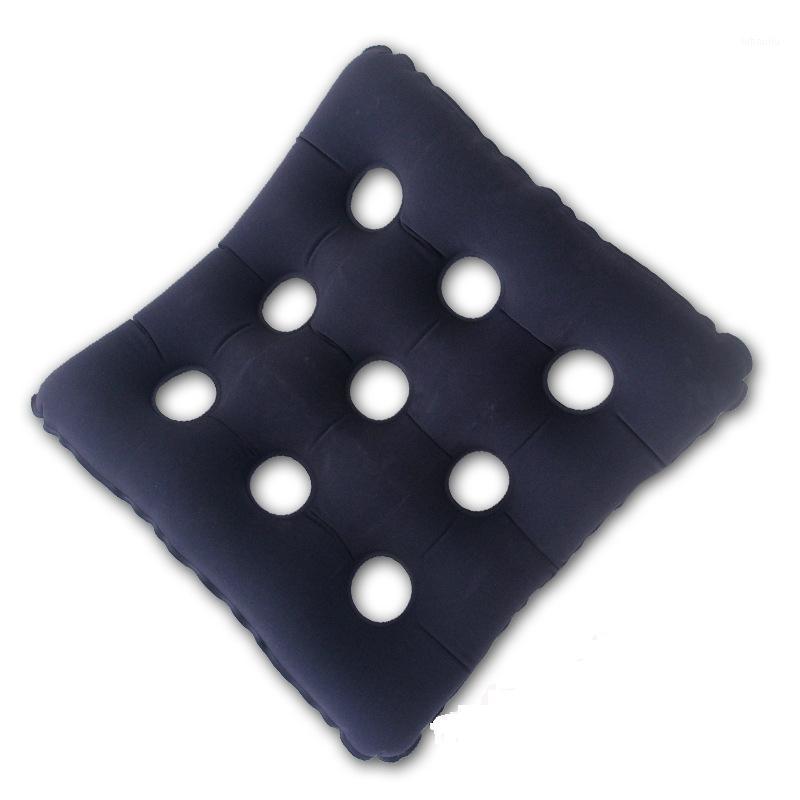 

Prevent Bedsore Mat Office Computer Chair Thickening Wheelchair Square Inflatable Bedsore Cushion1, Tibetan blue