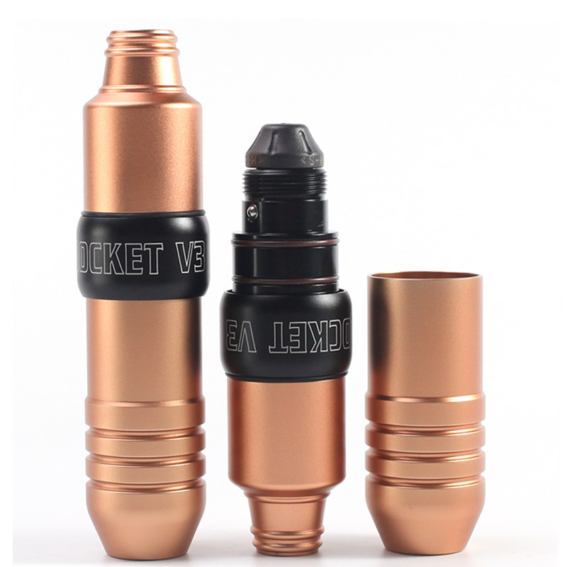 Aluminum Rotary Rocket V3 Tattoo Machine Pen Permanent Makeup Motor Supply Tattoo Gun Tools-image-749844386