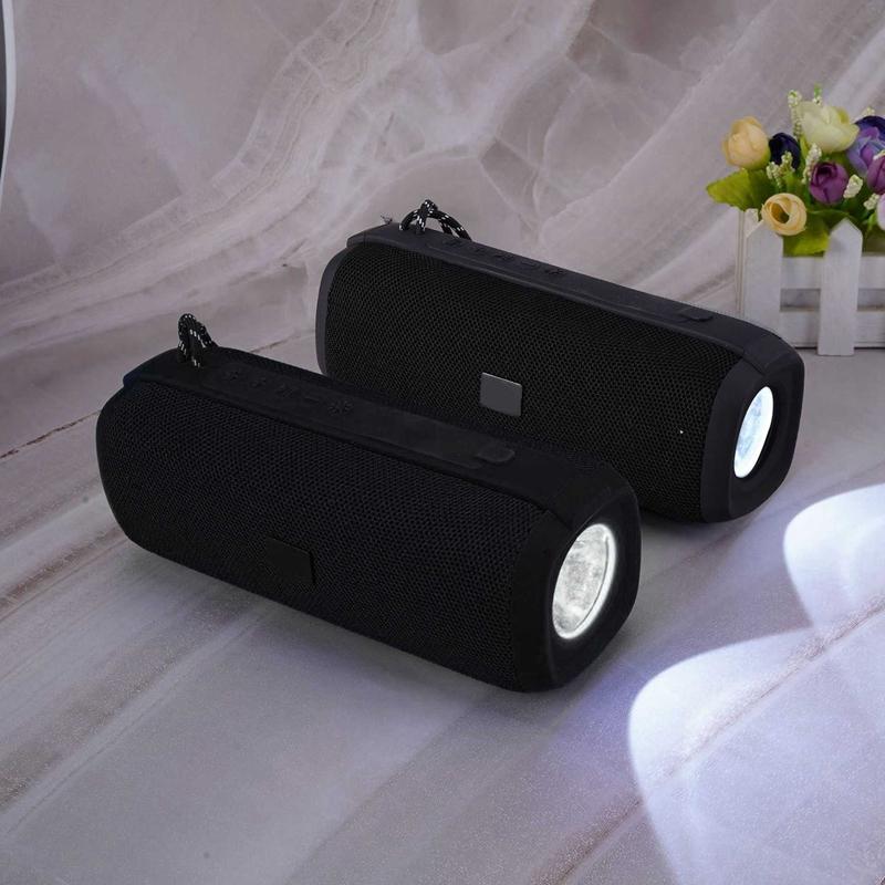 

SLC-119 Bluetooth Music Bass Speaker Waterproof Portable Outdoor Wireless Column Loudspeaker with