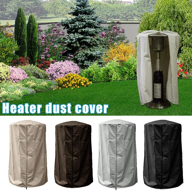 

Garden Patio Heater Cover Heavy Duty Waterproof Dust Cover with Zip Closure for Outdoor K8881, Brown