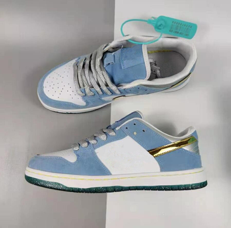 

2021 New Skateboard Sports Shoes For Men Women Low Lace-up Leather Casual Flat Shoes Sneakers Unisex Zapatillas Dunk Shoes 36-44, Customize