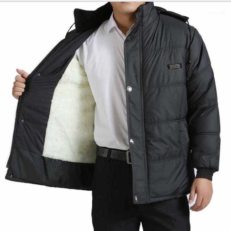 

Winter winter coat for the elderly, cotton-padded jacket1, 379029 black