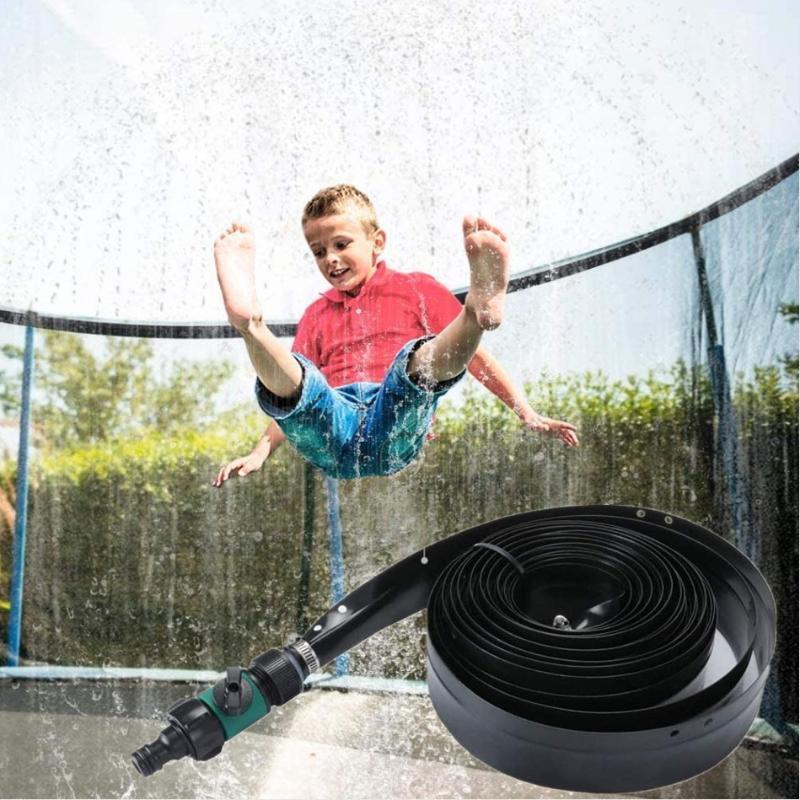 

Trampoline Waterpark Sprinkler Trampolines Accessories Outdoor For Kids Outside Water Spray Gun irrigation fitness equipment1