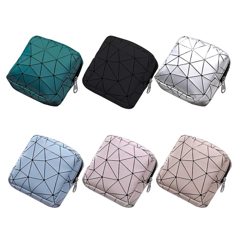 

Mini Sanitary Napkin Bag Canvas Coin Purse Holder Sanitary Pad Pouch Cosmetics Organizer Storage Bags