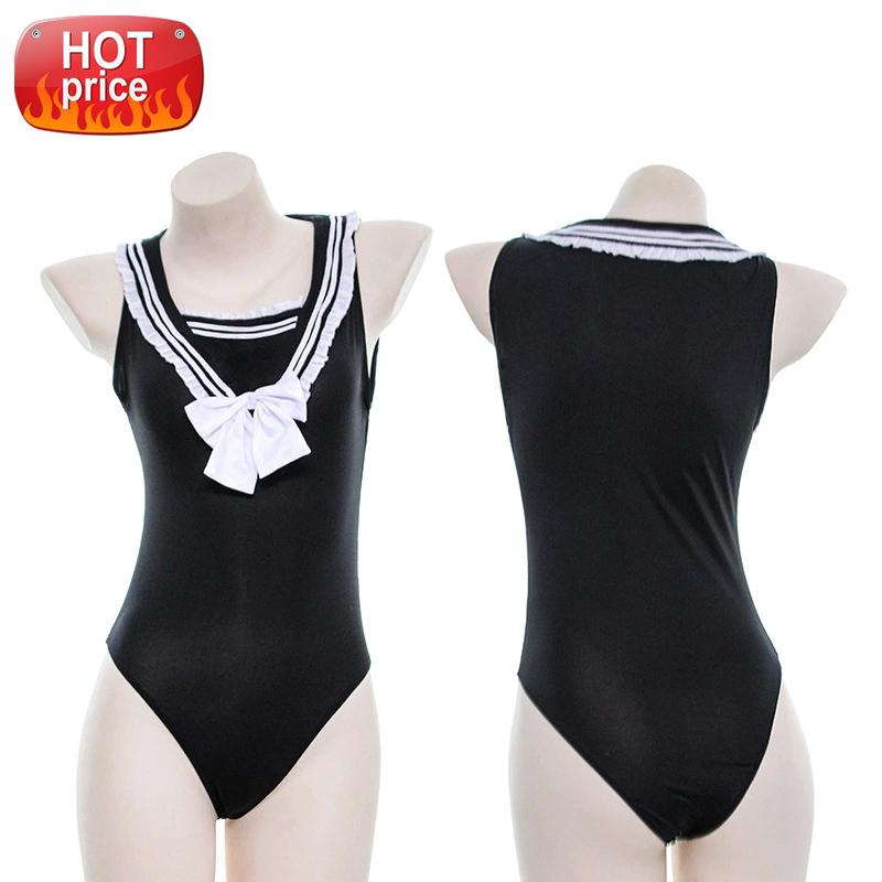 

Japanese Sexy Schoolgirl Kawaii Lingerie Femme Erotic Cosplay Cute Anime Student Uniform Costume for Women Girls Role Play 2021 #HF6Y, Black;white