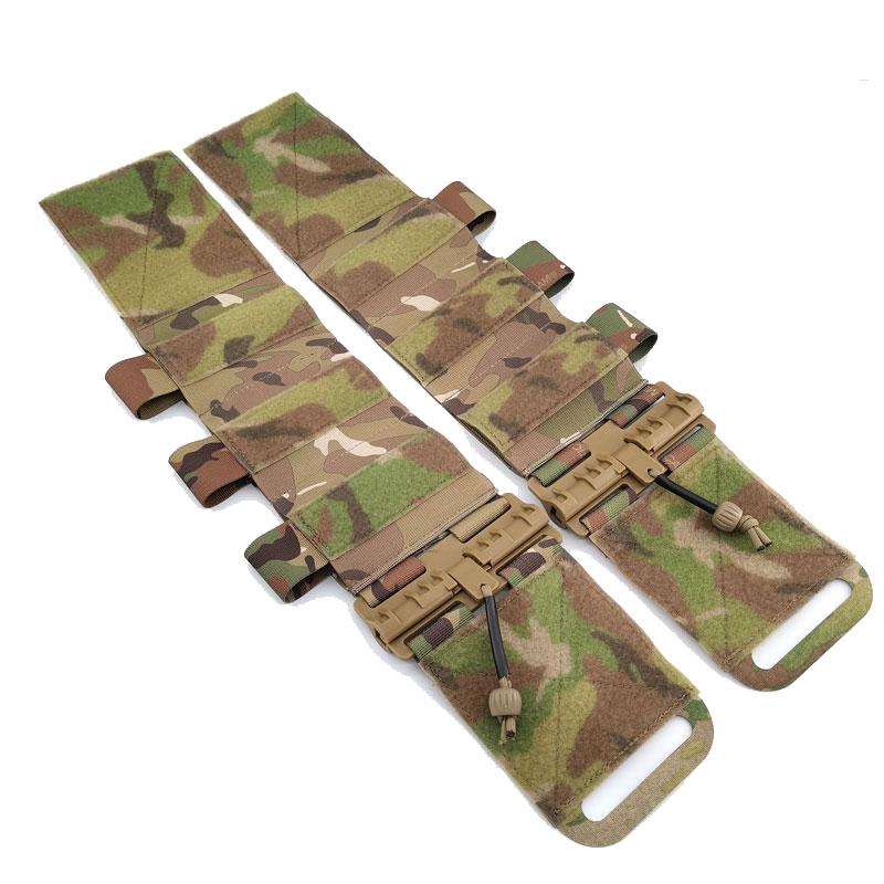 

Hunting Jackets FCSK Tactical Vest Quick Release Buckle Set Military FCPC Plate Carrier Elastic Cummerbun Waist Cover Gear, Camo;black