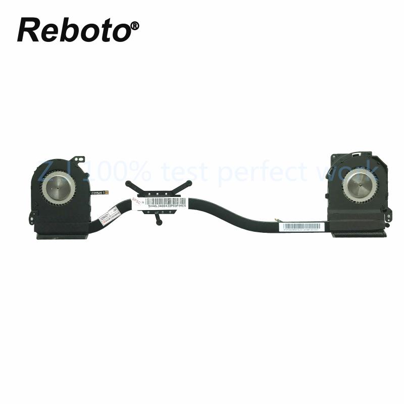 

Reboto NEW For Lenovo YOGA 900-13ISK Laptop Motherboard CPU Cooling Fans Heatsink AT0YV003SS0 100% Tested Fast Ship