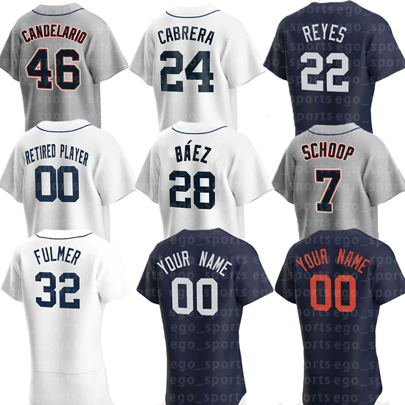 

Detroit 24 Miguel Cabrera Jersey 60 Akil Baddoo 12 Brandon Dixon 6 Al Kaline 28 Niko Goodrum 23 Kirk Gibson 46 Jeimer Candelario 47 Jack Morris Boyd Baseball Jerseys, Youth's color 2