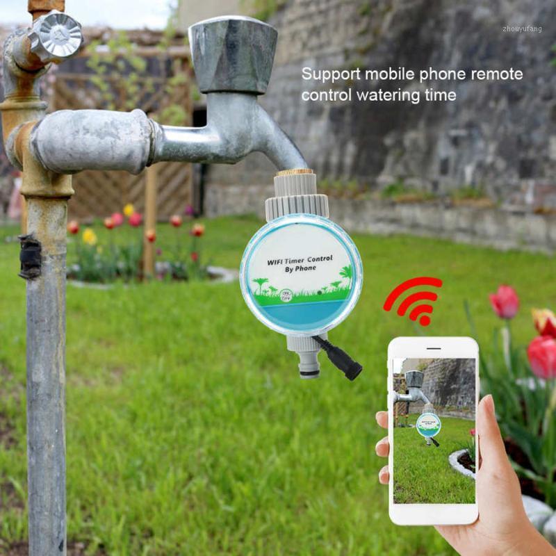 

Garden Water Timers 5V WIFI Phone Remote Irrigation Watering Controller Solenoid Valve Controllers For Irrigator Equipments