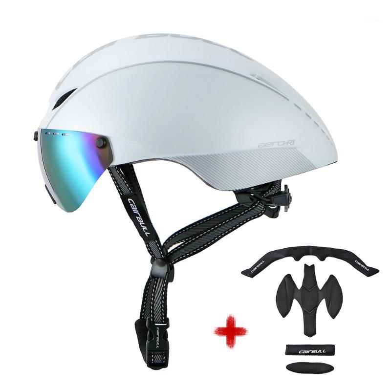 

Cycling Helmet Adult MTB Road Bike Safety Helmet Lightweight Sports Protective Equipment with Detachable Goggle Extra Lining1, Grey