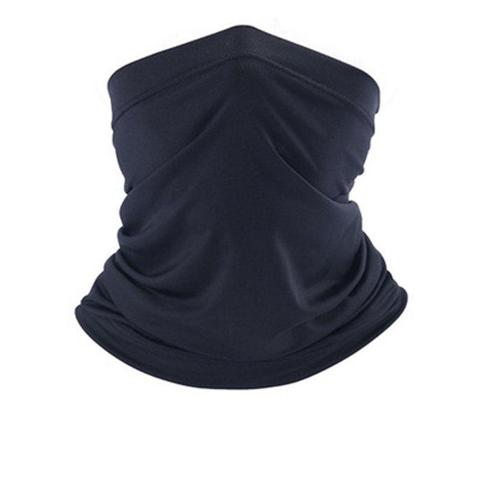

Cycling Caps & Masks Face Mask Outdoor Sport Magic Shield Riding Cap Sunscreen Ice Silk Scarf Bib Fishing, Black