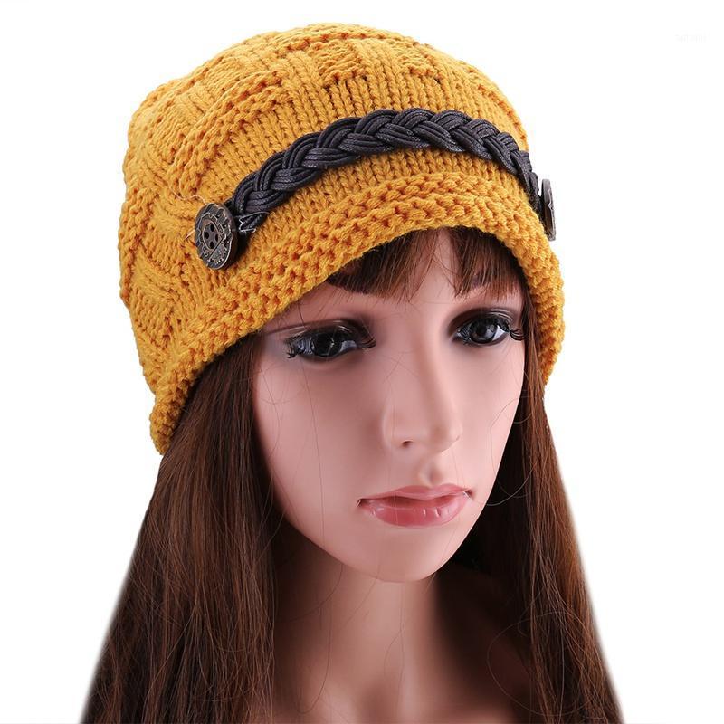 

Knitted Hat Women Winter Hats For Women Ladies Outdoor Beanie Girls Cap Bonnet Female Skiing Warm Woolen Hat1, Kk