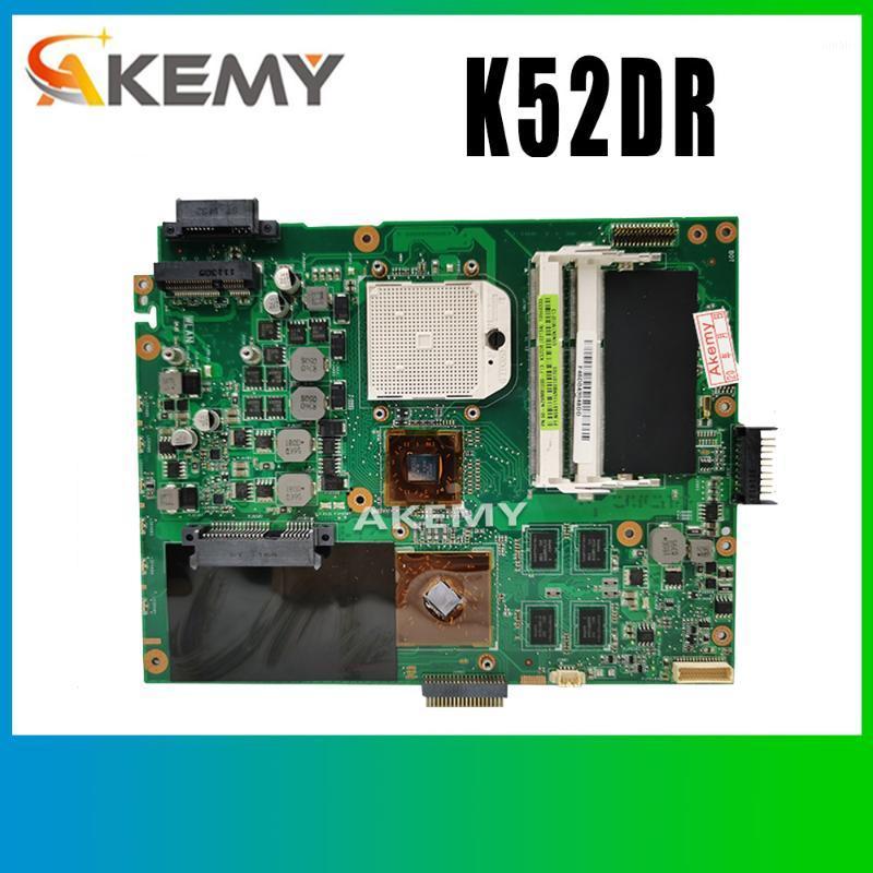 

K52DR Laptop motherboard for ASUS K52DR A52DE K52DE A52DR K52D K52 Test original mainboard AMD 512M Video card1