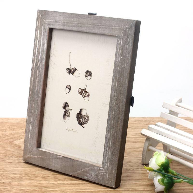 

Photo Frame Grand Vintage Photo Frame Home Decor Wooden Wedding Casamento Pictures Frames Solid Wood 2021
