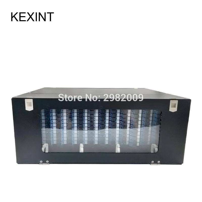 

4U 144 Core Rack Rack Fiber Patch Panel Cable Termination Hand Pull Type