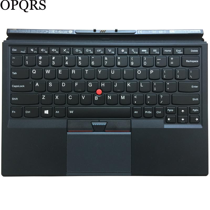 

NEW FOR Thinkpad X1 Tablet Thin Keyboard 01AW600 01AW650 TP00082K1 US keyboard with Backlight