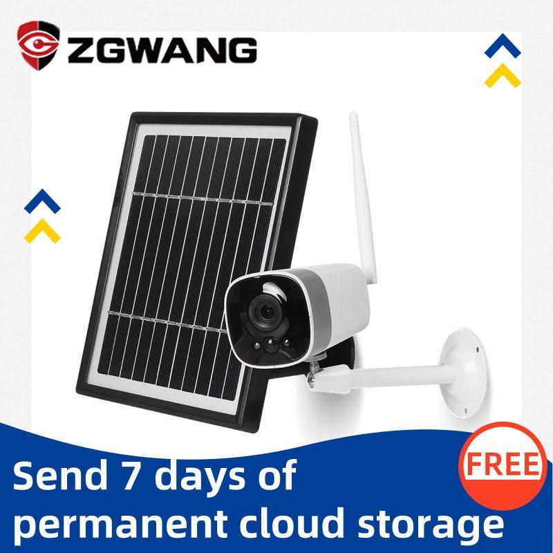 

Solar Wifi IP Camera HD 1080P Outdoor Wireless Rechargeable Battery Waterproof Two Way Audio Video IR Security Surveillance Cam1