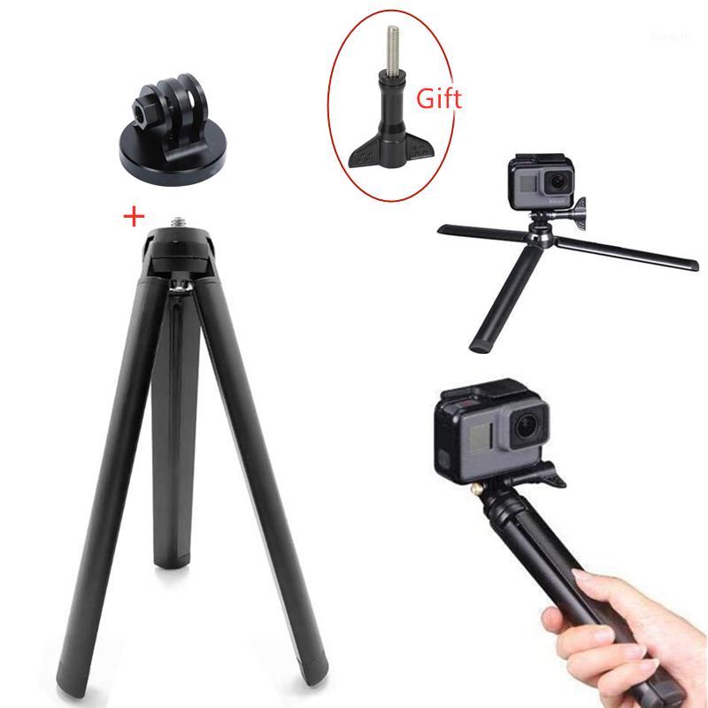 

Aluminum Handheld Monopod Tripod Mount Adapter kit For Hero 8 DJI Osmo Pocket YI 4K For Insta360 EKEN DSLRs Stabilizer1