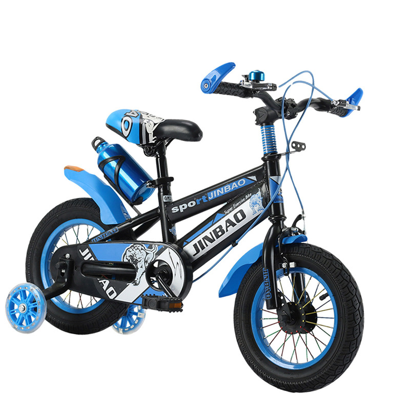 

18 Inch Freestyle kid Bicycle Non-slip Grip Balance Bike For Boys Girls With Training Wheels Outdoor Cycling Balance Bike, Multi-color