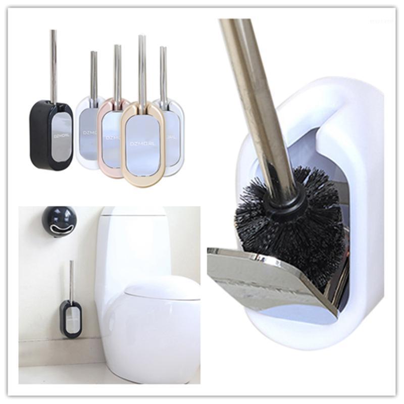 

Toilet Brush Wall-mounted No Punching Soft Brush Head Home Hotel Washroom Toilet Cleaning1