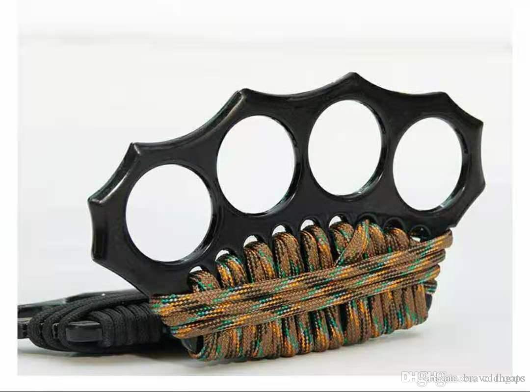 

Outdoor finger tiger four finger self-defense weapons will hand in hand with tiger finger fist metal button self-defense fight hand support