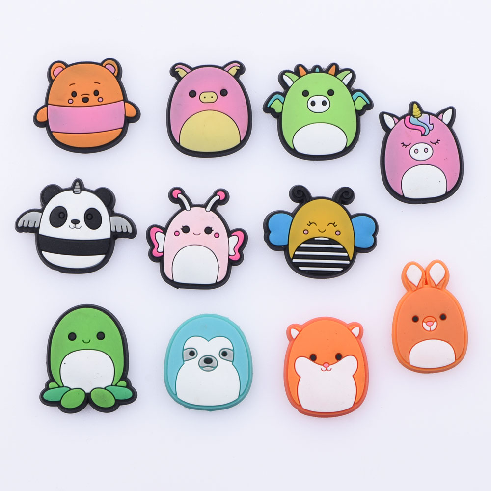 

Classic cartoon anime boy game wholesale pvc rubber designer shoe charms for clog shoes decoration custom charms Via Fedex/EMS