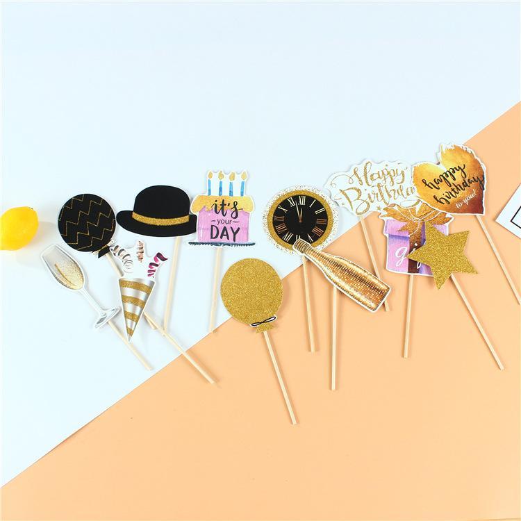 

New cake top hat birthday party tools birthday cake top hat boys and girls party decorations1