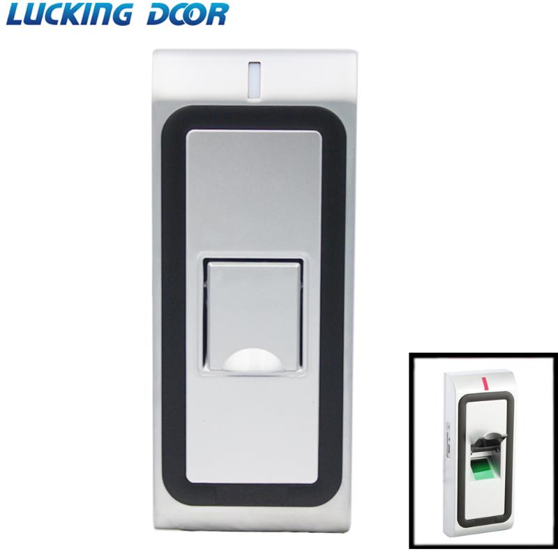 

LUCKING DOOR Metal Biometrics Fingerprint Waterproof Access Control System 1000 Users RFID 125khz Reader Door Access Control
