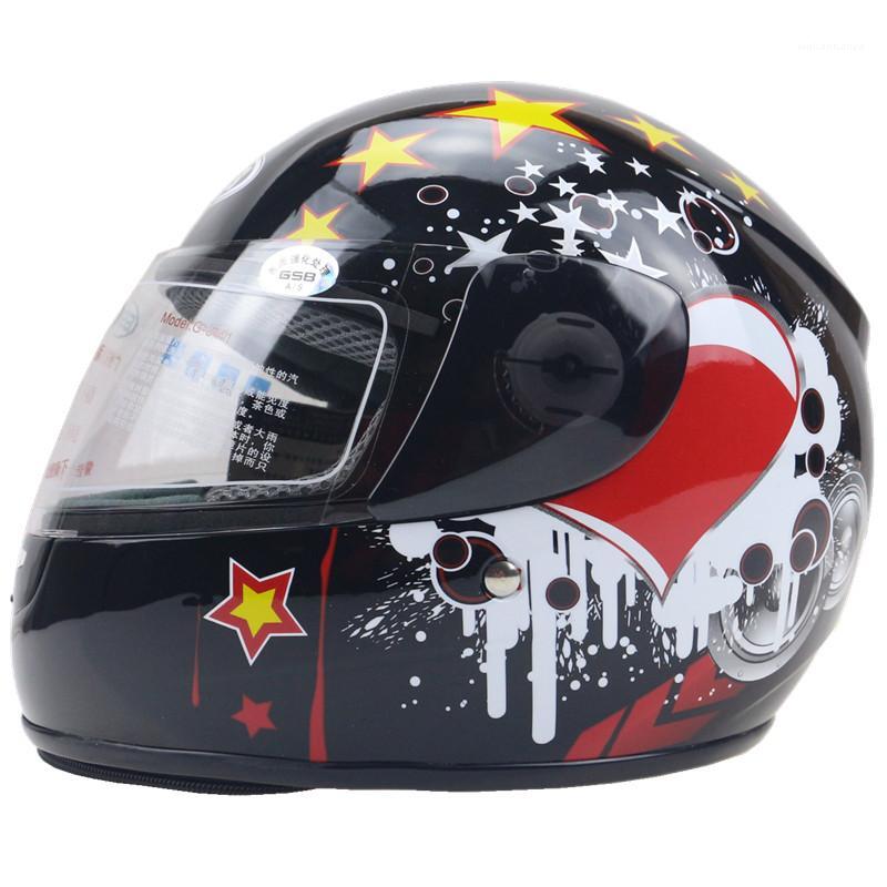 

GSB toddler motorcycle helmet ABS shell kids helmet size for 48-54cm head1