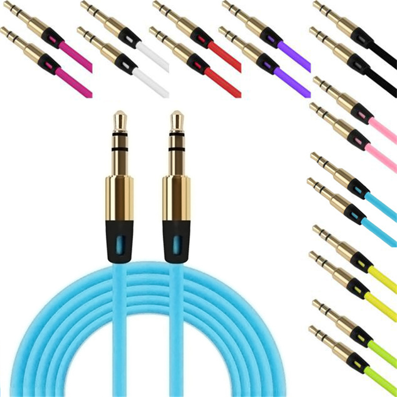 

3.5mm Jack Audio Male to M Aux Cable For iPhone Xiaomi iPod Car PC Headphone Speaker Auxiliary Cable