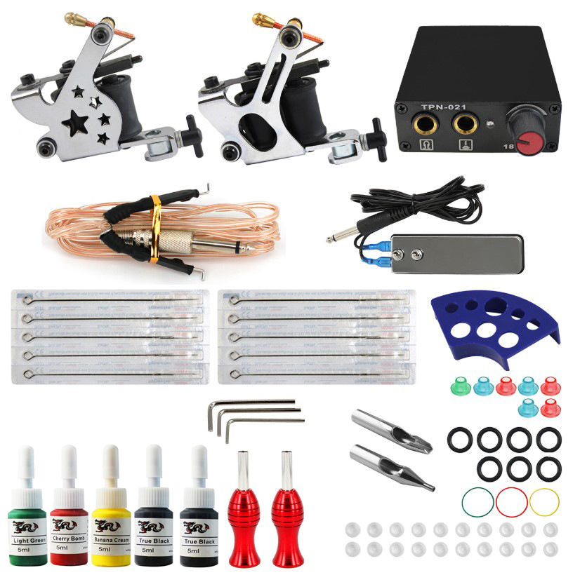 

Tattoo Machine Complete Set Tattoo Beginner Set Tattoo Equipment Set(The logistics price Pls Contact us)