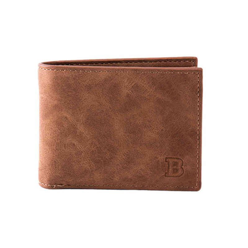 

Nxy Wallet Cartera Corta Para Hombre Monedero Bolso De Mano Marrn 0212, Brown