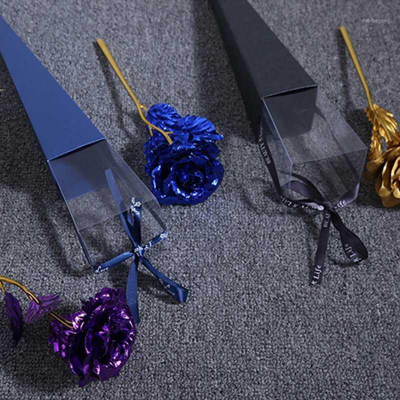 

24K Color Gold Rose Simulated Flower Eternal Flower for Your Lover Wedding Party Anniversary Valentine'S Day Romantic Presents1, Purple