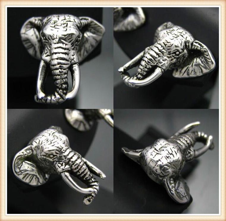 

Newest retro hippie elephant earring for women men Fashion animal earring for watch women men stud jewelry