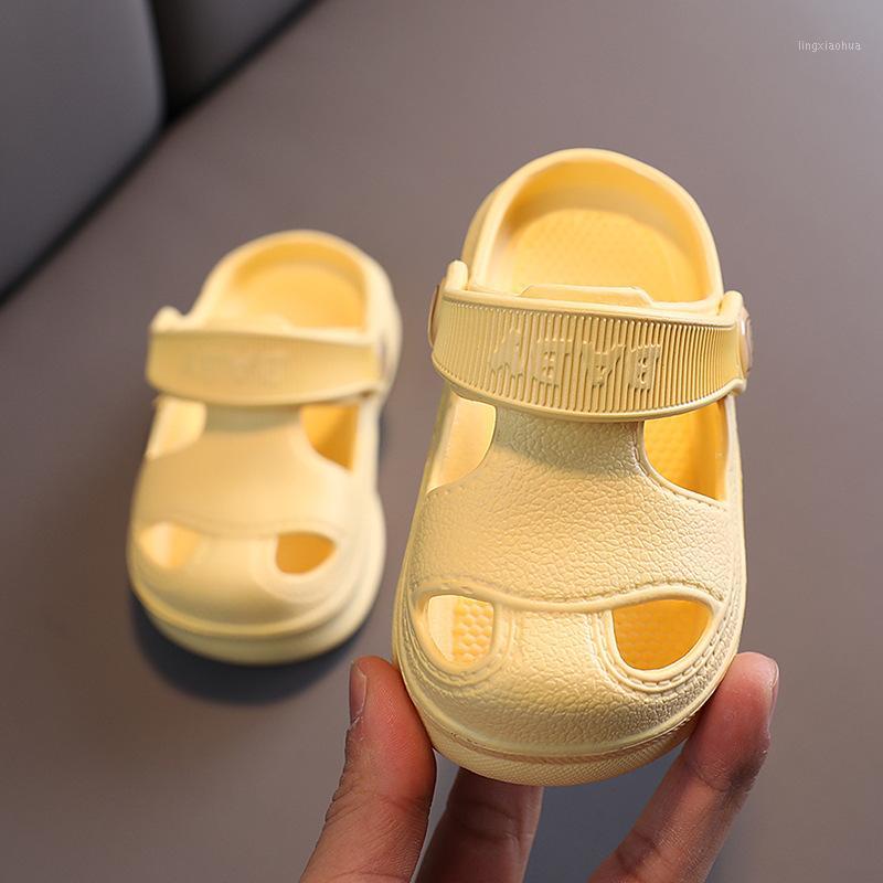 

New Children Beach Shoes Baby Girls Slippers Non-slip Breathable Kids Slippers Fashion Summer Toddler Home Shoes Boys1, Green
