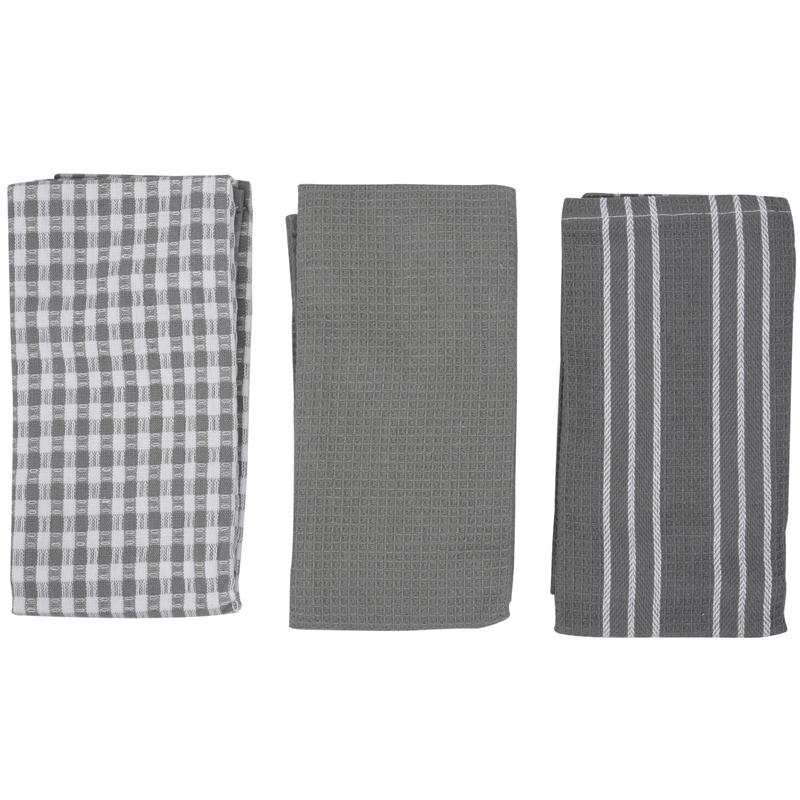 

Classic Kitchen Towels, 100% Natural Cotton, The Best Towels, Dish Cloth, Absorbent and Lint-Free, Machine Washable, 18 x 25