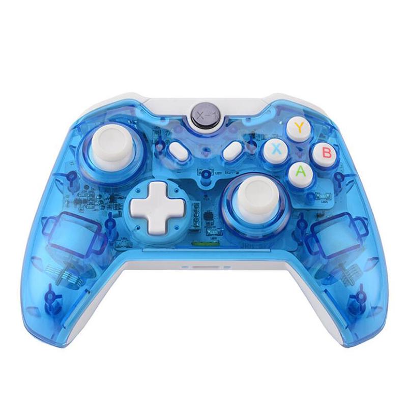 

Game Controllers & Joysticks For Xbox One Wireless Controller Gamepad Joystick Transparent With LED Console