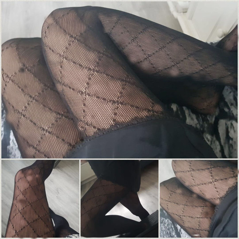 

Fashion Women Tights Stocking With Letter Printed Sexy Designer Long Socks Girl Hosiery Stockings Brand Streetwear Tights Wholesale