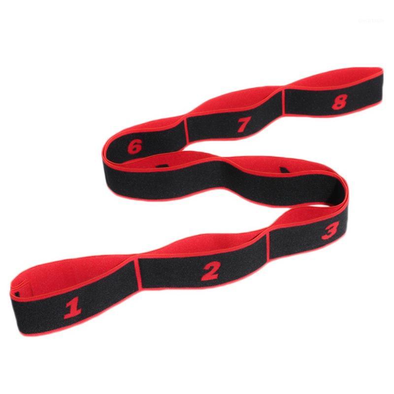 

Yoga Tension Band Latex Multi-level Strength Training yoga Pilates Fitness Exercise Belt Stretch Belts1, Red