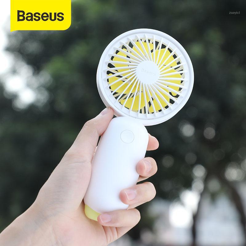

Baseus Portable Handheld Fan With Rechargeable Built-in Battery 1500mah 3-Speed For Home Travel Night light Electric Handy Fans1