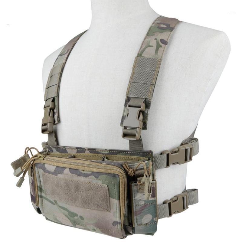 

Tactical Army Vest 5.56 7.62 Rifle Pistol Magazine Pouch Storage Bag for CS Outdoor Paintball war game1, Ve-55 g