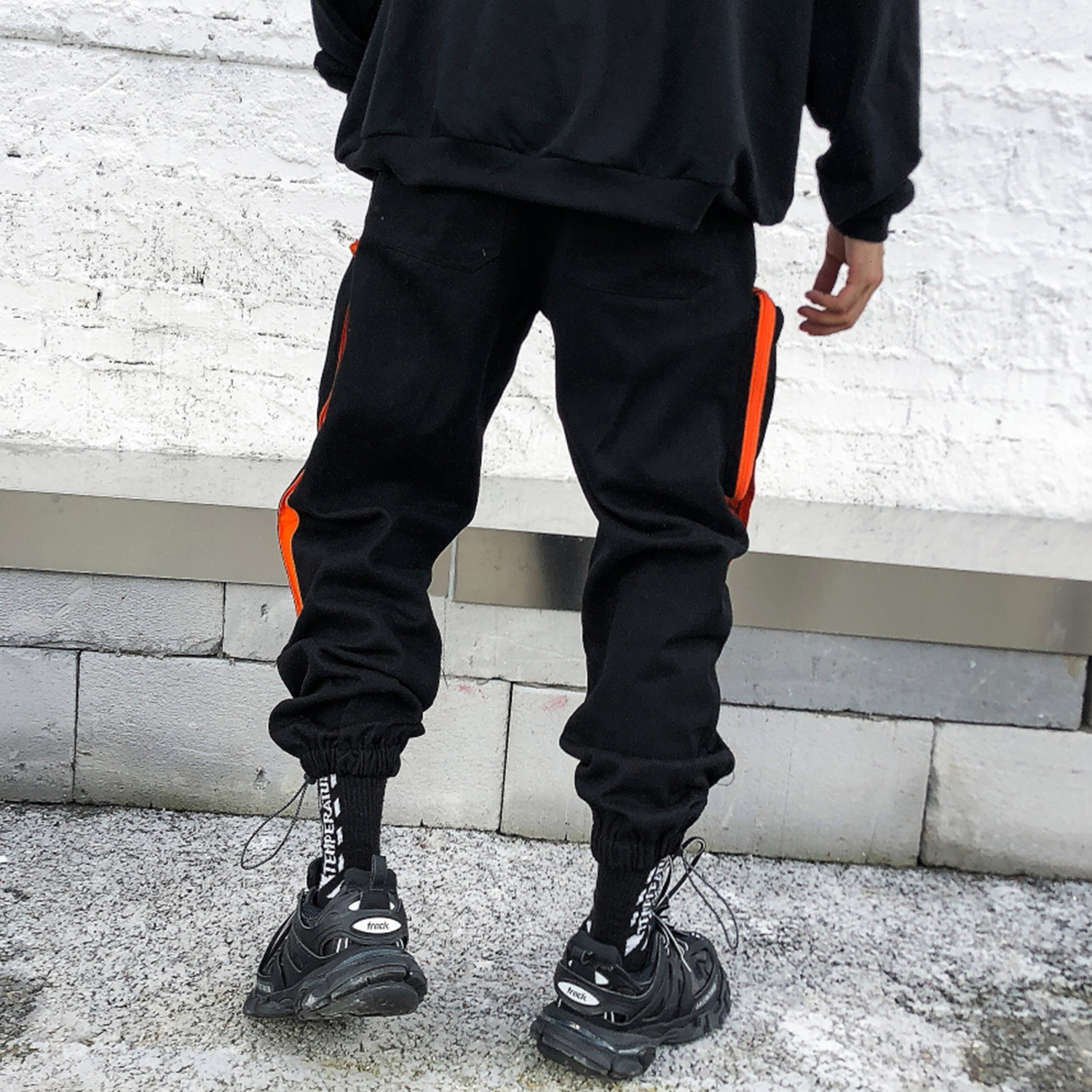 

2021 New Fashion African Eden Cut Back Men's Pants Model Ka0p, Black