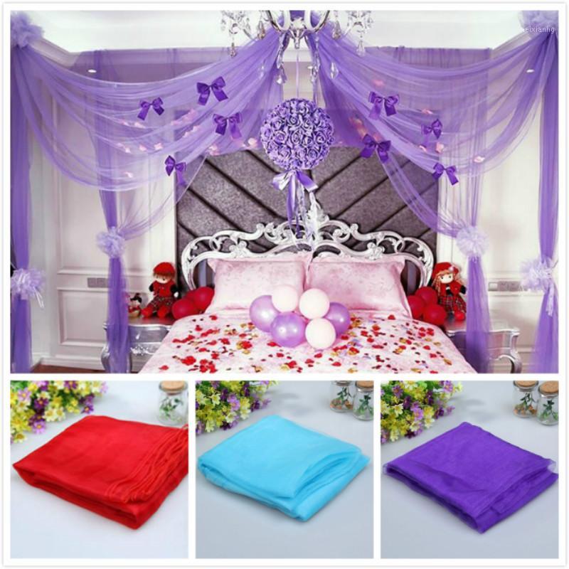 

48CMx5M Colorful Sheer Gauze Tissue Tulle Roll Craft Organza Pouches Tulle skirt Wedding Party Decoration 7ZSH0151, Rose red