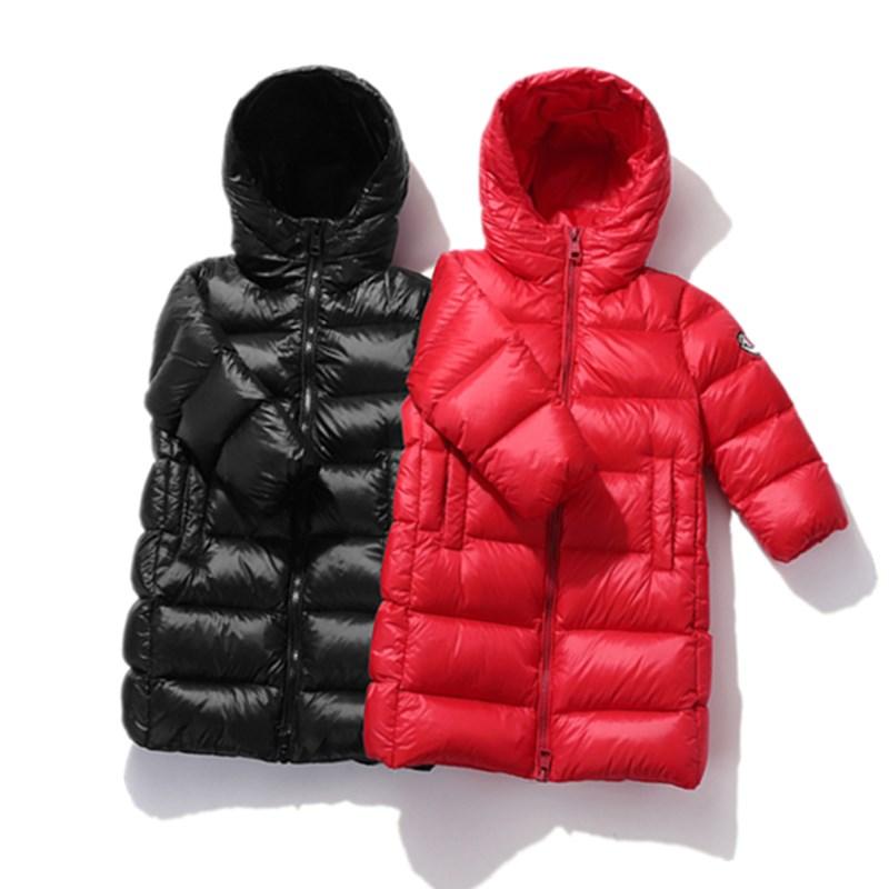 

2020 New Children Winter Jacket for Kids Girls&Boys Christmas Clothing Hooded Coat Outwear Parka Girls Down Coats Costume, Photo color