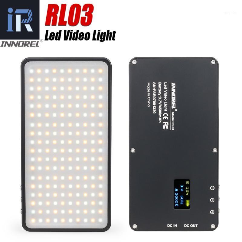 

INNOREL RL03 LED ultra-thin photography lights Outdoor travel mobile battery 4500 mAh live video fill light1