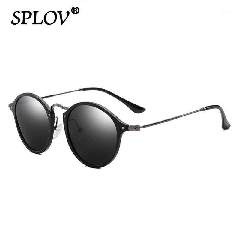

Sunglasses Round Polarized Men Women Aluminum Magnesium Frame Fashion Color Coating Shades Lightweight UV4001