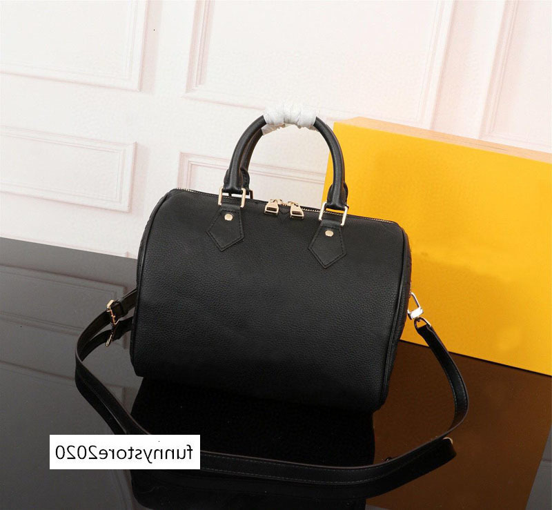 

Embossing Large M40391 30 Shoulder Flower BANDOULIÃ¨RE Speedy Bags CM Pillow Bag Handbags Totes Women Strap Bags 30cm Mwibt, Red;black