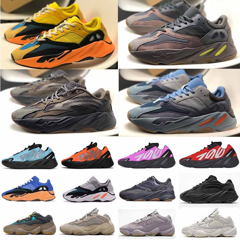 

2021 top quality 700 v1 v2 v3 mnvn 500 shoes zyon Ash stone sun utilty black blue Enflame Amber pearl Fade Antlia carbon Natural earth israfil white reflective men women, 21