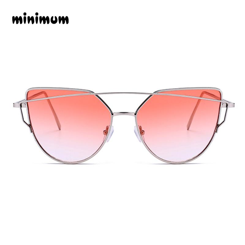 

MINIMUM Cat Eye Colour Film Sunglasses Women and Men Unisex sun glasses in 2020